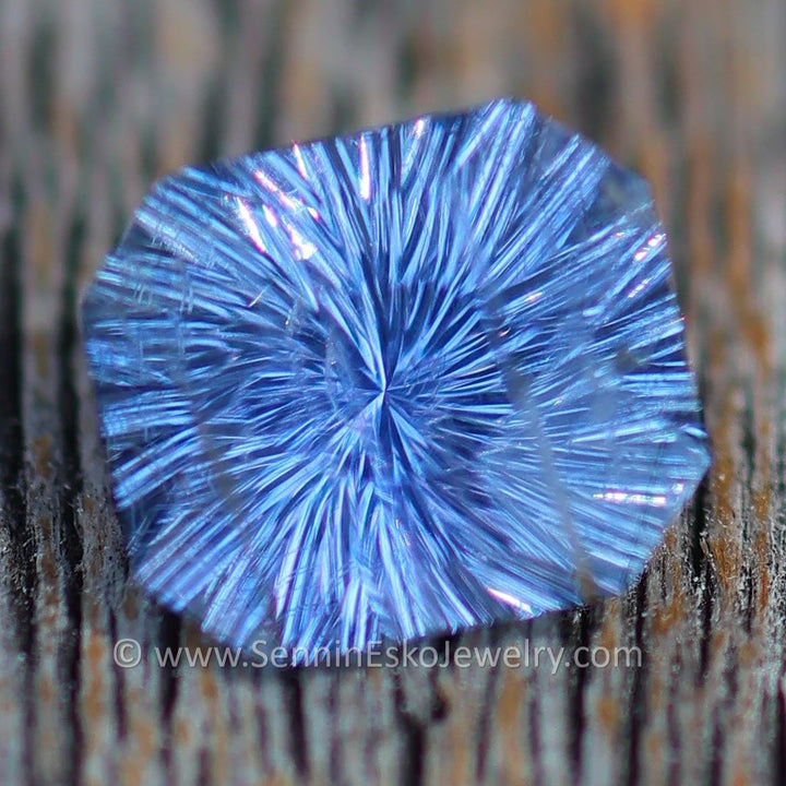 1.5 Carat Violet Sapphire Octagon - 6.8x5.9mm - Esko Universe Cut ™