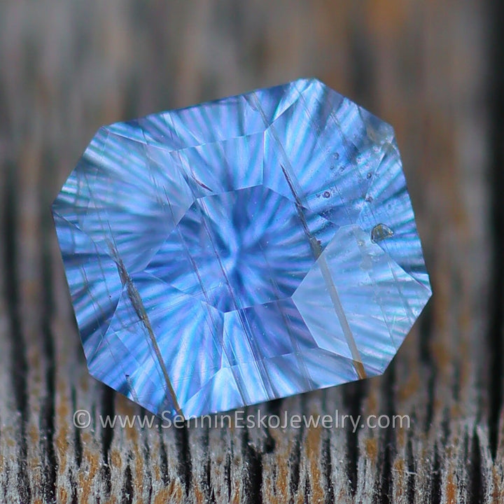 1.5 Carat Violet Sapphire Octagon - 6.8x5.9mm - Esko Universe Cut ™