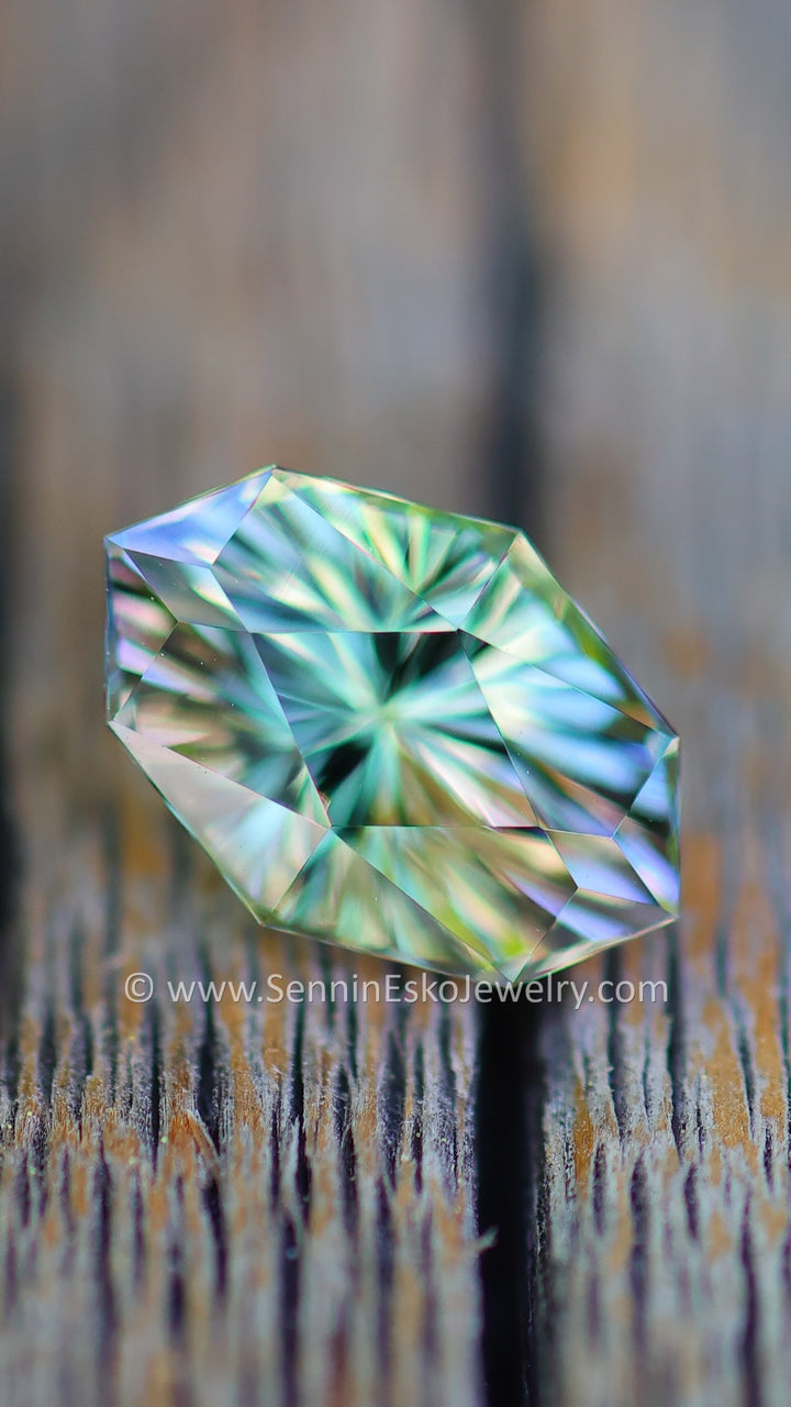 2.5 Carat Mermaid Tanzanite Octagon - 10.2x7mm - Esko Universe Cut ™