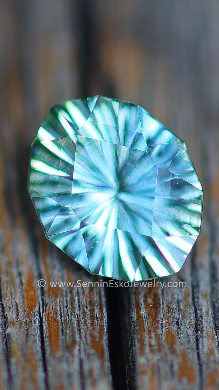 Mint Sapphire Marquise - 8.8x7.1mm - Esko Universe Cut ™