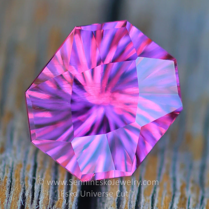 1.88 Carat Electric Pink Garnet Octagon - 7.6x6.6mm - Esko Universe Cut ™