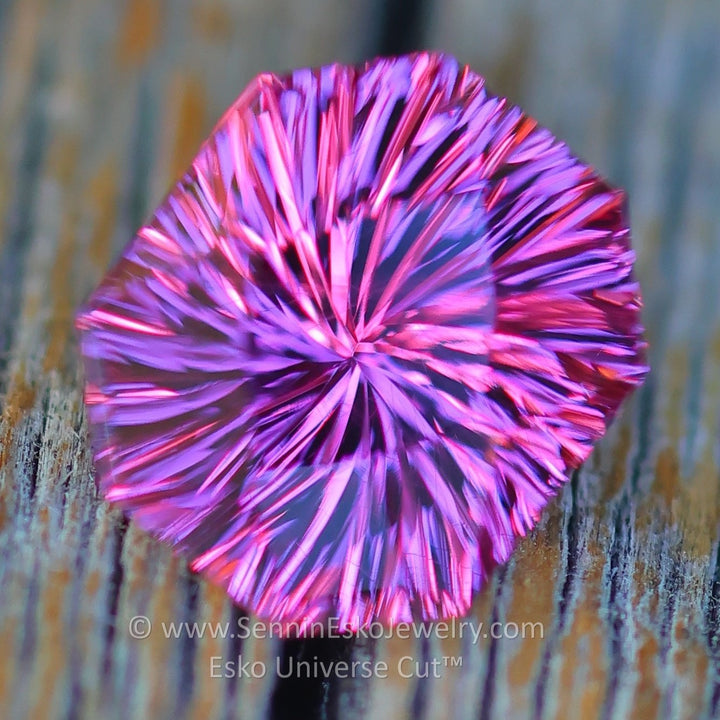 1.88 Carat Electric Pink Garnet Octagon - 7.6x6.6mm - Esko Universe Cut ™