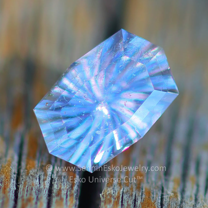 0.98 Carat Lilac Sapphire Octagon - 6.9x4.6mm - Esko Universe Cut ™