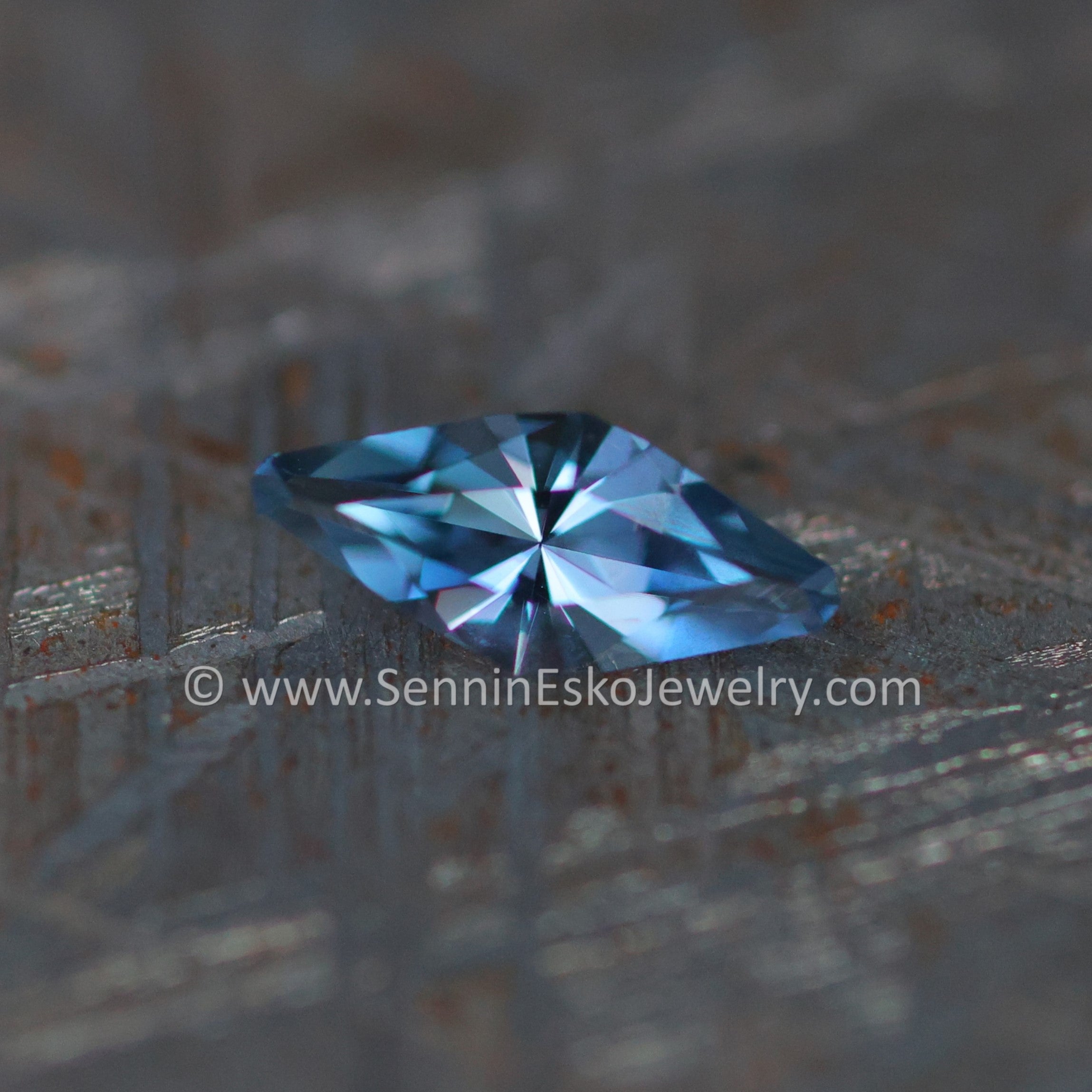 0.44ct Blue Sapphire Marquise - 8.4x3.7mm – Sennin Esko Jewelry