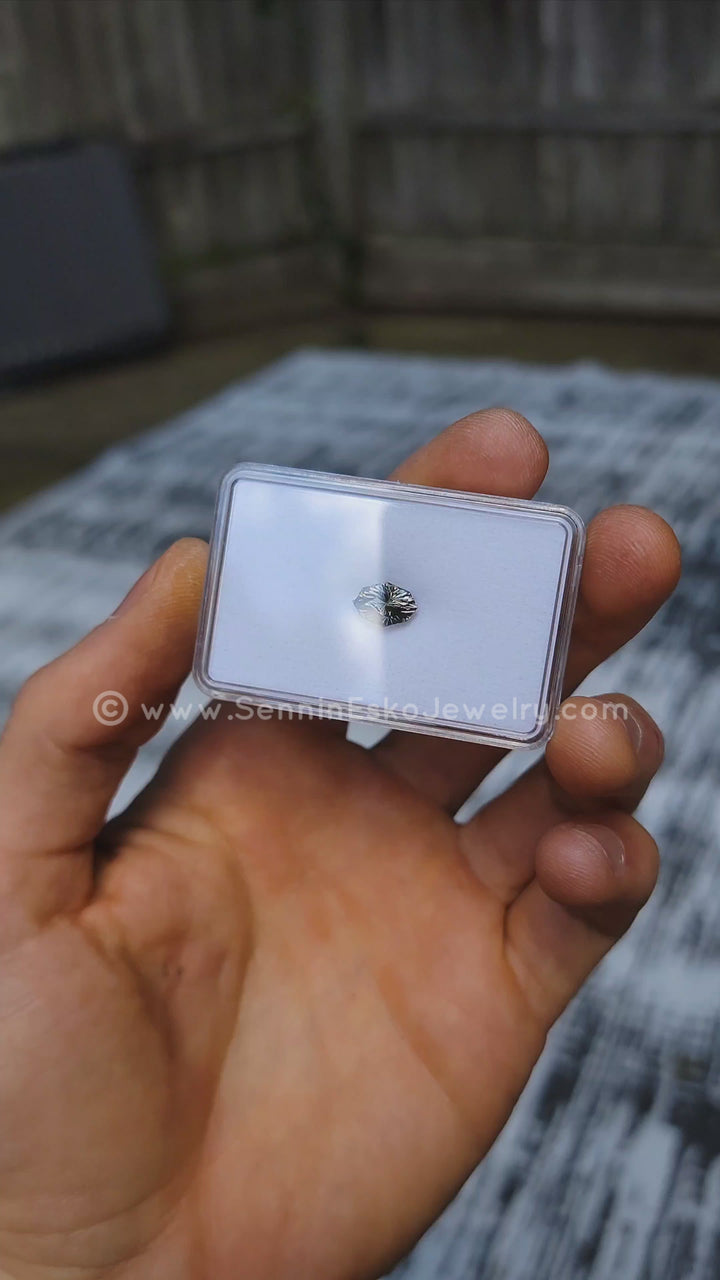 2.5 Carat Mermaid Tanzanite Octagon - 10.2x7mm - Esko Universe Cut ™