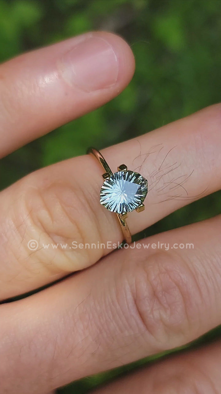 2 Carat Mint Sapphire Marquise - 8.8x7.1mm - Esko Universe Cut ™