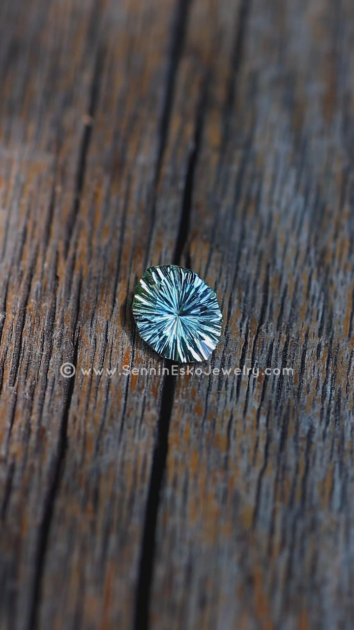 2 Carat Mint Sapphire Marquise - 8.8x7.1mm - Esko Universe Cut ™