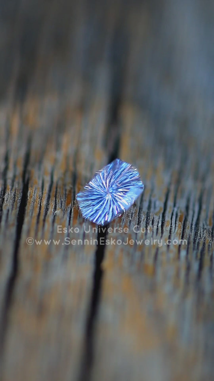 0.98 Carat Lilac Sapphire Octagon - 6.9x4.6mm - Esko Universe Cut ™