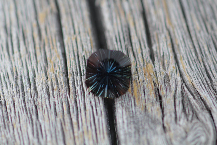 Purple Sapphire Fantasy Cut Cushion 6.4x6mm, 1.27 Carats - Untreated Songea Sapphire Sennin Esko Jewelry Archive Tag, Beads, Brown Sapphire, Color Changing, Craft Supplies & Tools, Cushion Sapphire, Fantas Past Hand Cut Gemstones