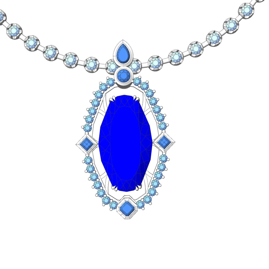 Private Listing - Custom Faceting for 120 carat Tanzanite Gem Rough