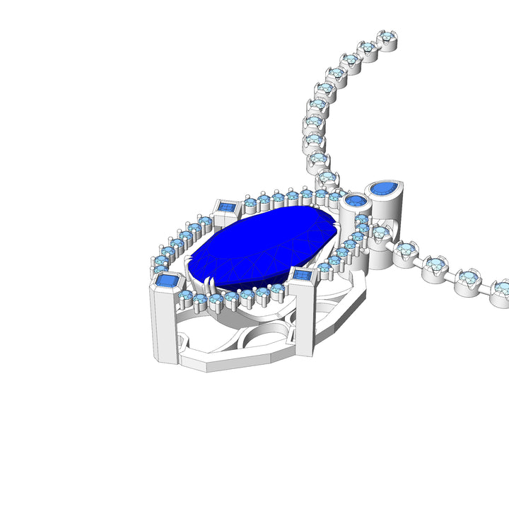 Private Listing - Custom Faceting for 120 carat Tanzanite Gem Rough