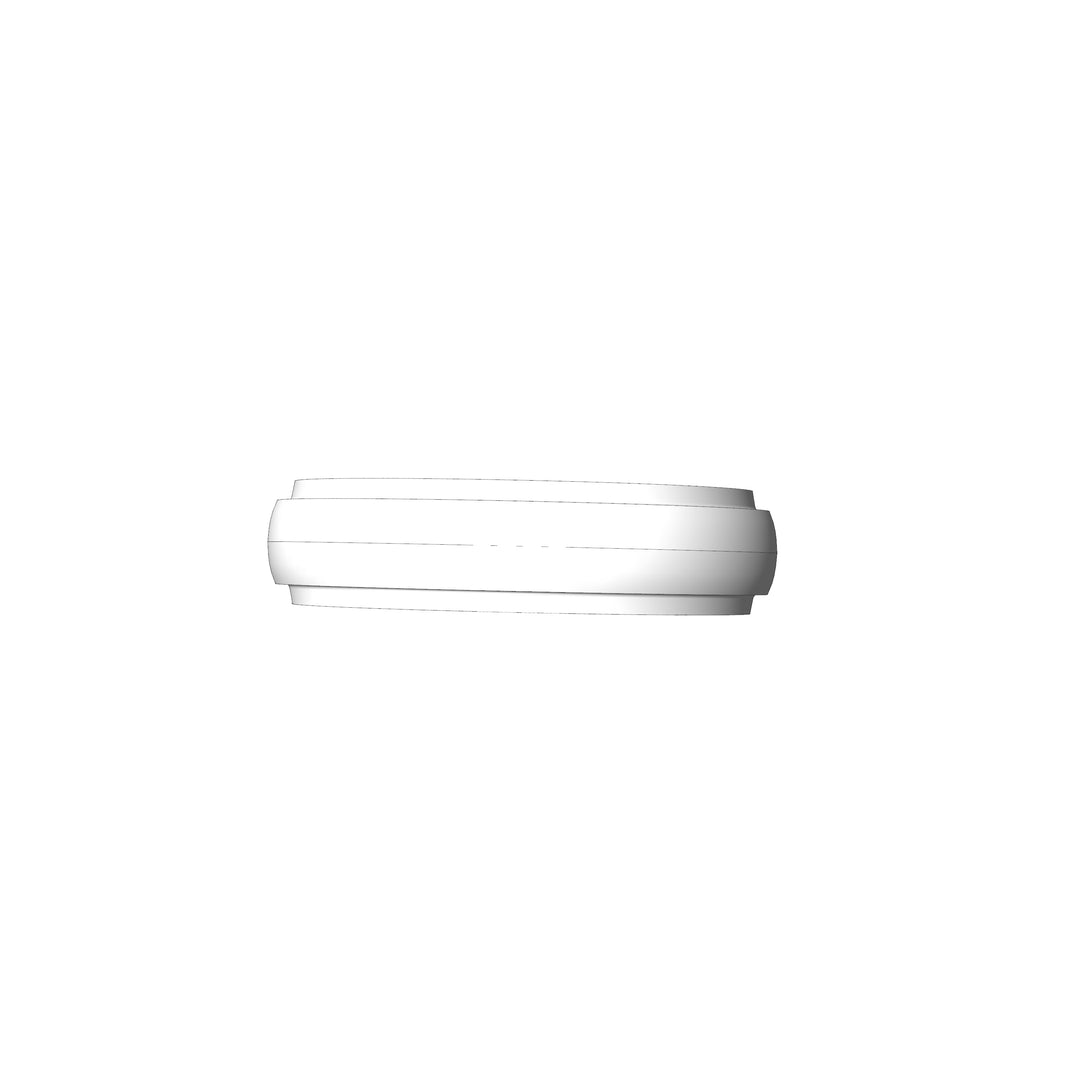 Custom Listing - Palladium step cut 5mm Band