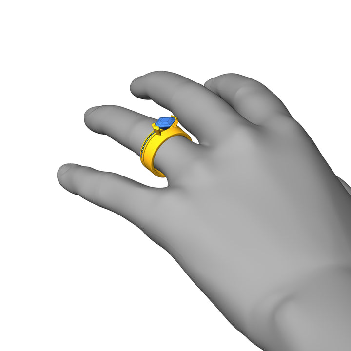 Custom Listing - 1.6 Carat Tanzanite Ring Set