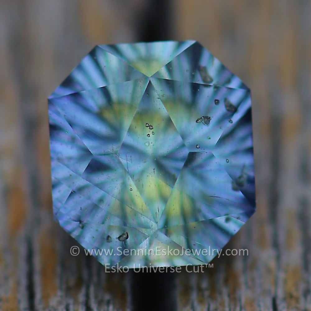 1.3 Carat Blue Sapphire Rectangular Octagon - 6x5.4mm - Esko Universe Cut ™