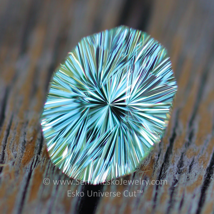 1.8 Carat Mint Garnet Oval - 8.3x6.4mm - Esko Universe Cut ™