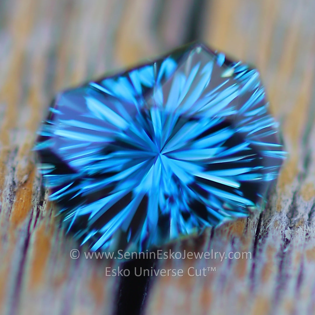 1.2 Carat Sultry Blue Sapphire Octagon - 6.8x5.2mm - Esko Universe Cut ™