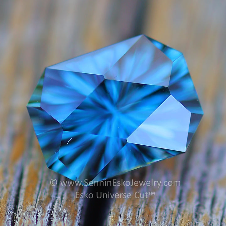 1.2 Carat Sultry Blue Sapphire Octagon - 6.8x5.2mm - Esko Universe Cut ™