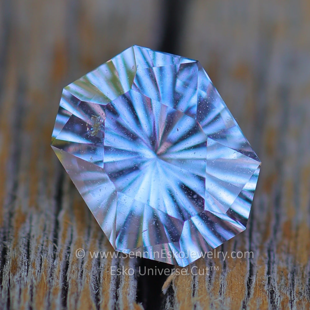 1.5 Carat Lilac Blue Sapphire Octagon - 7.2x5.7mm - Esko Universe Cut ™
