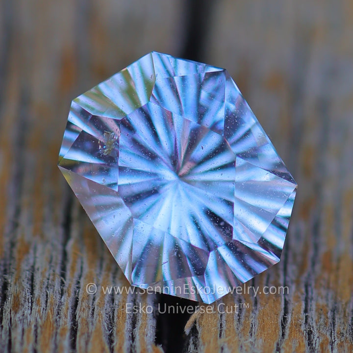 1.5 Carat Lilac Blue Sapphire Octagon - 7.2x5.7mm - Esko Universe Cut ™