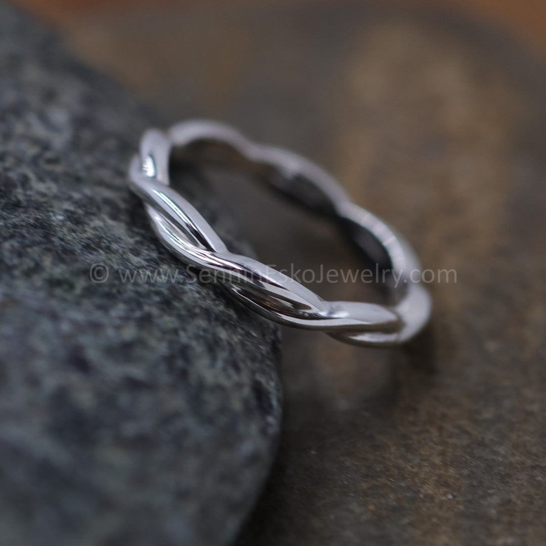 Woven/Braid Infinity Ring