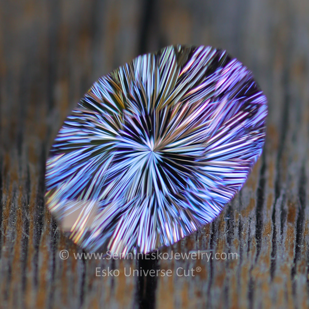 5.79 Carat Tanzanite Oval - 12.6x9.3mm - Esko Universe Cut ®