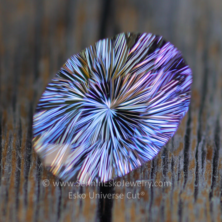 5.79 Carat Tanzanite Oval - 12.6x9.3mm - Esko Universe Cut ®