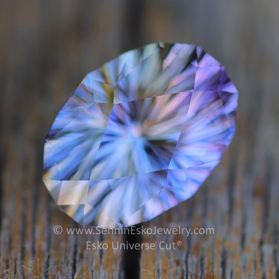 5.79 Carat Tanzanite Oval - 12.6x9.3mm - Esko Universe Cut ®