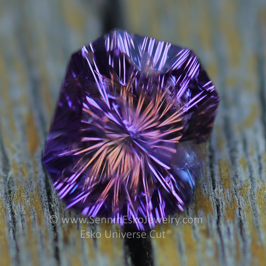 1.91 Carat Purple Sapphire Octagon - 7.4x6.1mm - Esko Universe Cut ®
