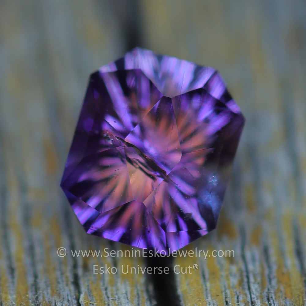 1.91 Carat Purple Sapphire Octagon - 7.4x6.1mm - Esko Universe Cut ®