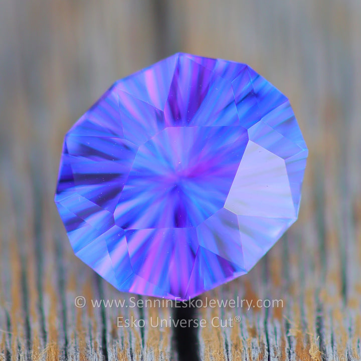 3.3 Carat Blue/Purple Tanzanite Oval - 10.5x9.1mm - Esko Universe Cut ®