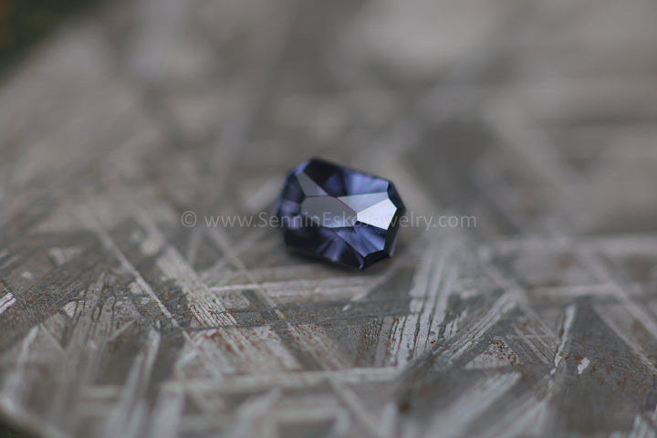 1.98 Carat Gray Violet Spinel Octagon - 7.6x5.6mm