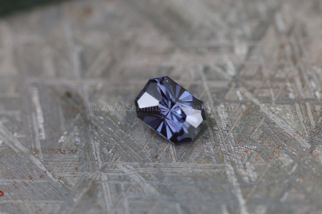 1.98 Carat Gray Violet Spinel Octagon - 7.6x5.6mm