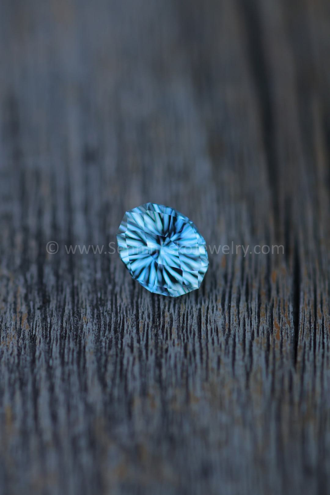 2.9 Carat Icy Blue Aquamarine Dodecagon -  10.7x8.4mm - Esko Universe Cut ™