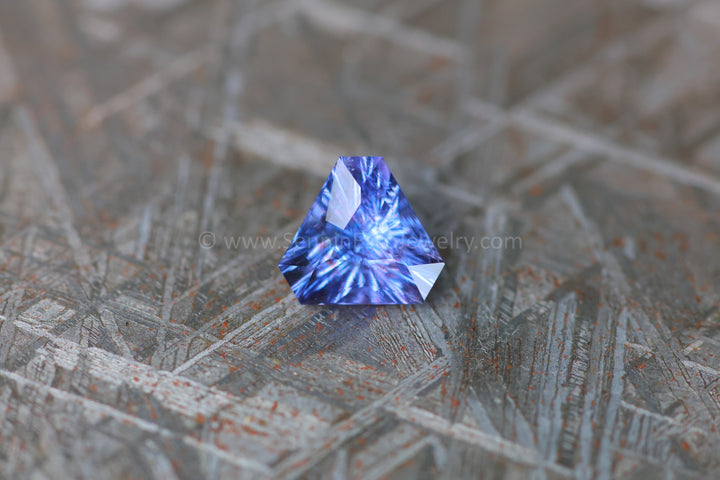 1.43 Carat Color Changing Purple Umba Sapphire Triangle - 7.5x6.5mm