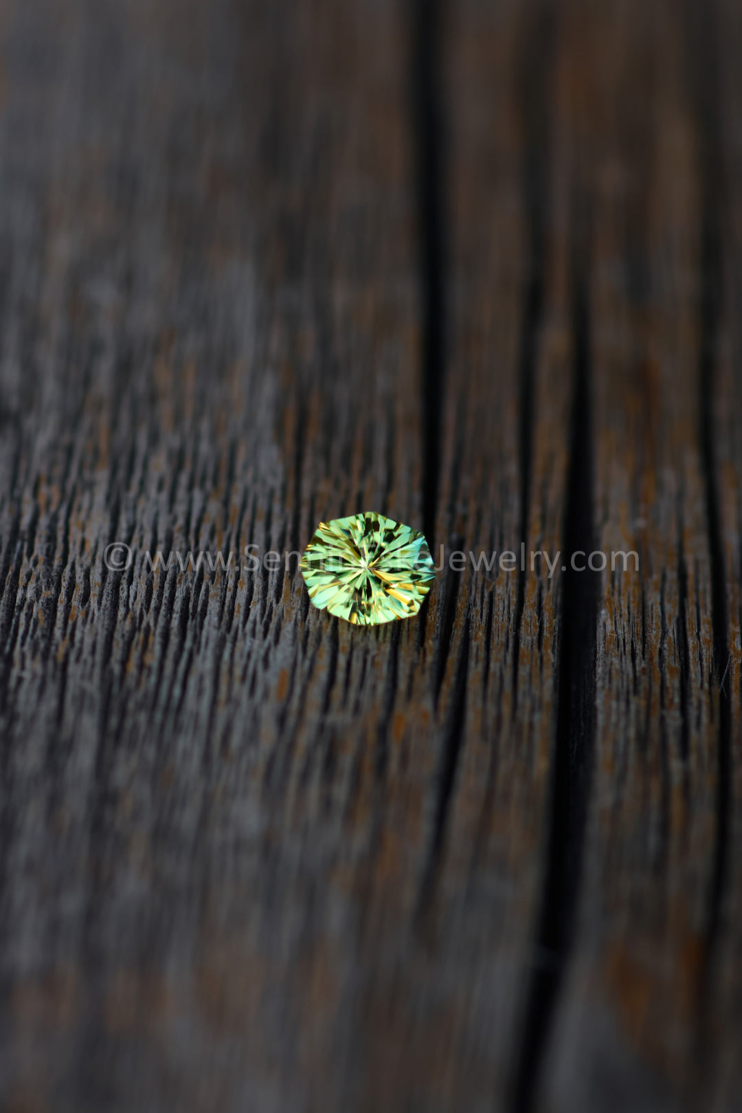 0.71 Carat Canary Yellow Sapphire - 5.8x4.9mm - Esko Universe Cut ™