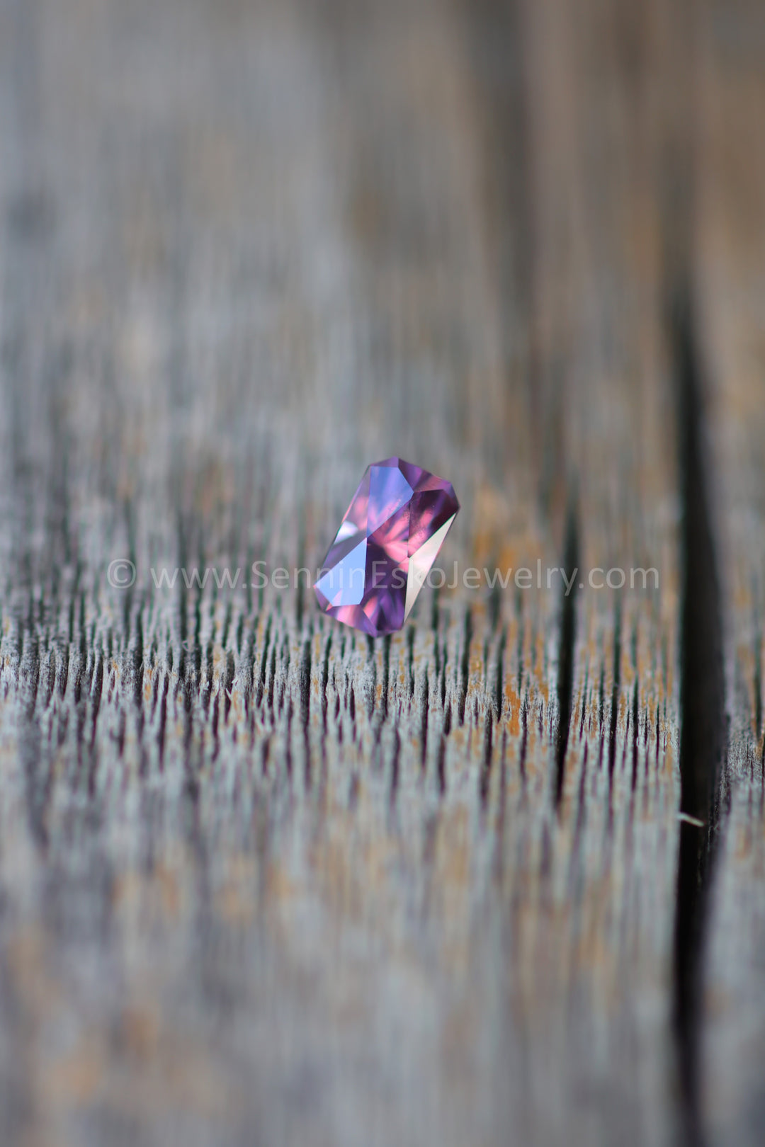 0.89 Carat Soft Purple Spinel Octagon  -  6.5x3.7mm - Esko Universe Cut ™