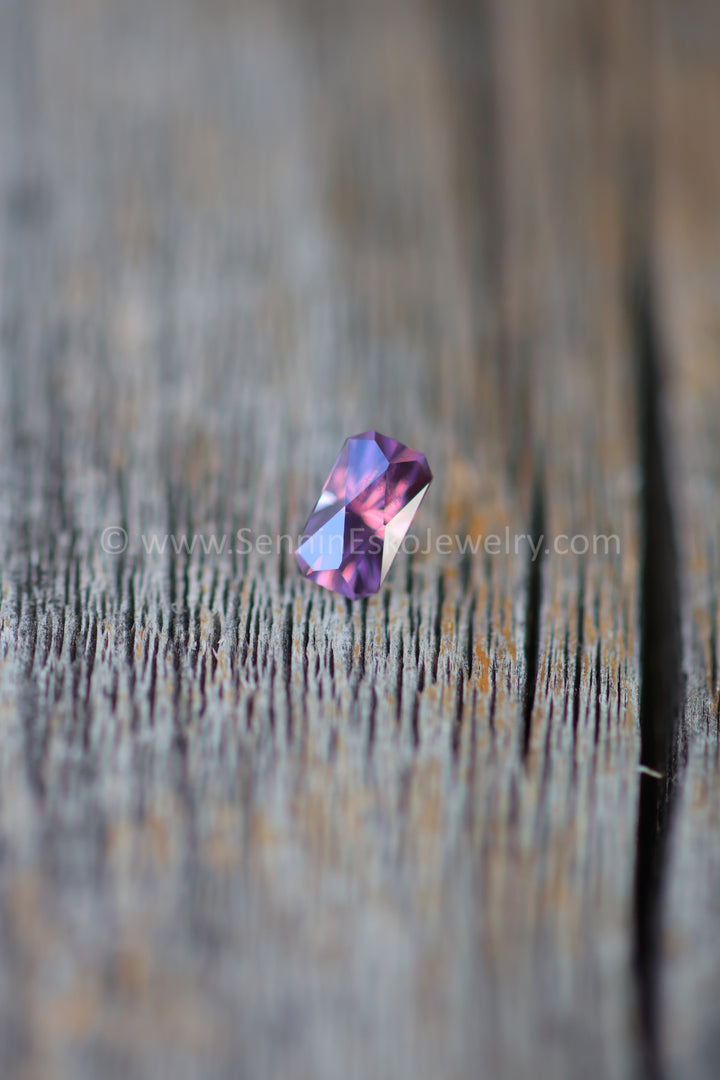 0.89 Carat Soft Purple Spinel Octagon  -  6.5x3.7mm - Esko Universe Cut ™