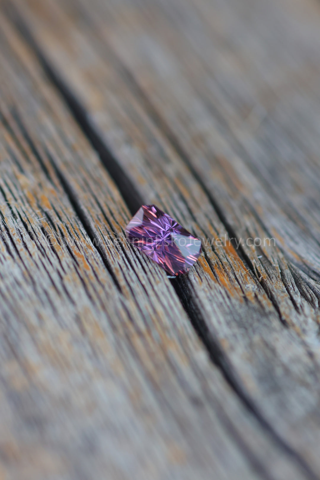 0.89 Carat Soft Purple Spinel Octagon  -  6.5x3.7mm - Esko Universe Cut ™