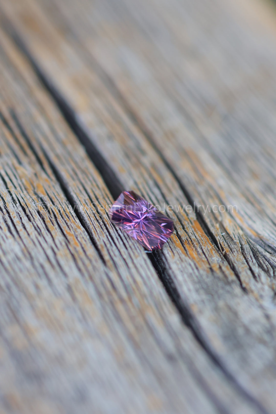 0.89 Carat Soft Purple Spinel Octagon  -  6.5x3.7mm - Esko Universe Cut ™