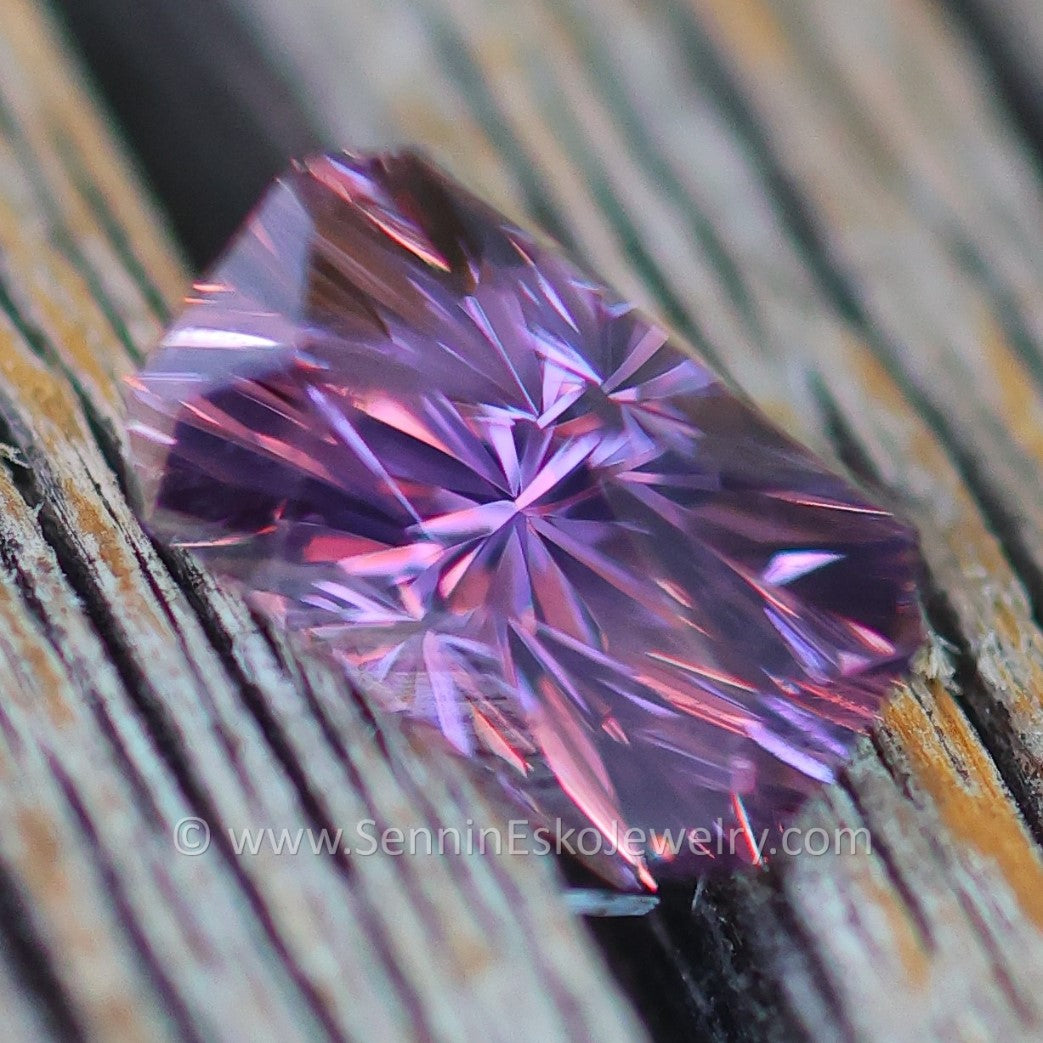 0.89 Carat Soft Purple Spinel Octagon  -  6.5x3.7mm - Esko Universe Cut ™