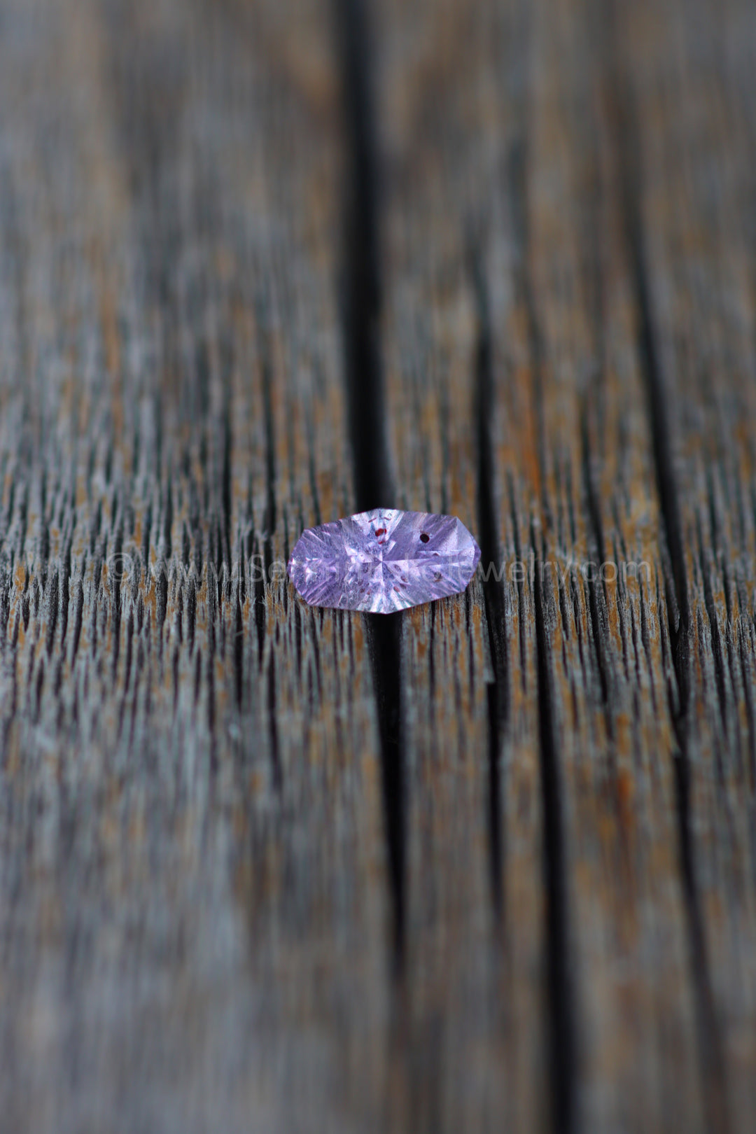 0.99 Carat Purple Sapphire Long Octagon - 8.7x4.7mm - Esko Placid Cut ™