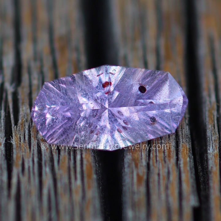 0.99 Carat Purple Sapphire Long Octagon - 8.7x4.7mm - Esko Placid Cut ™