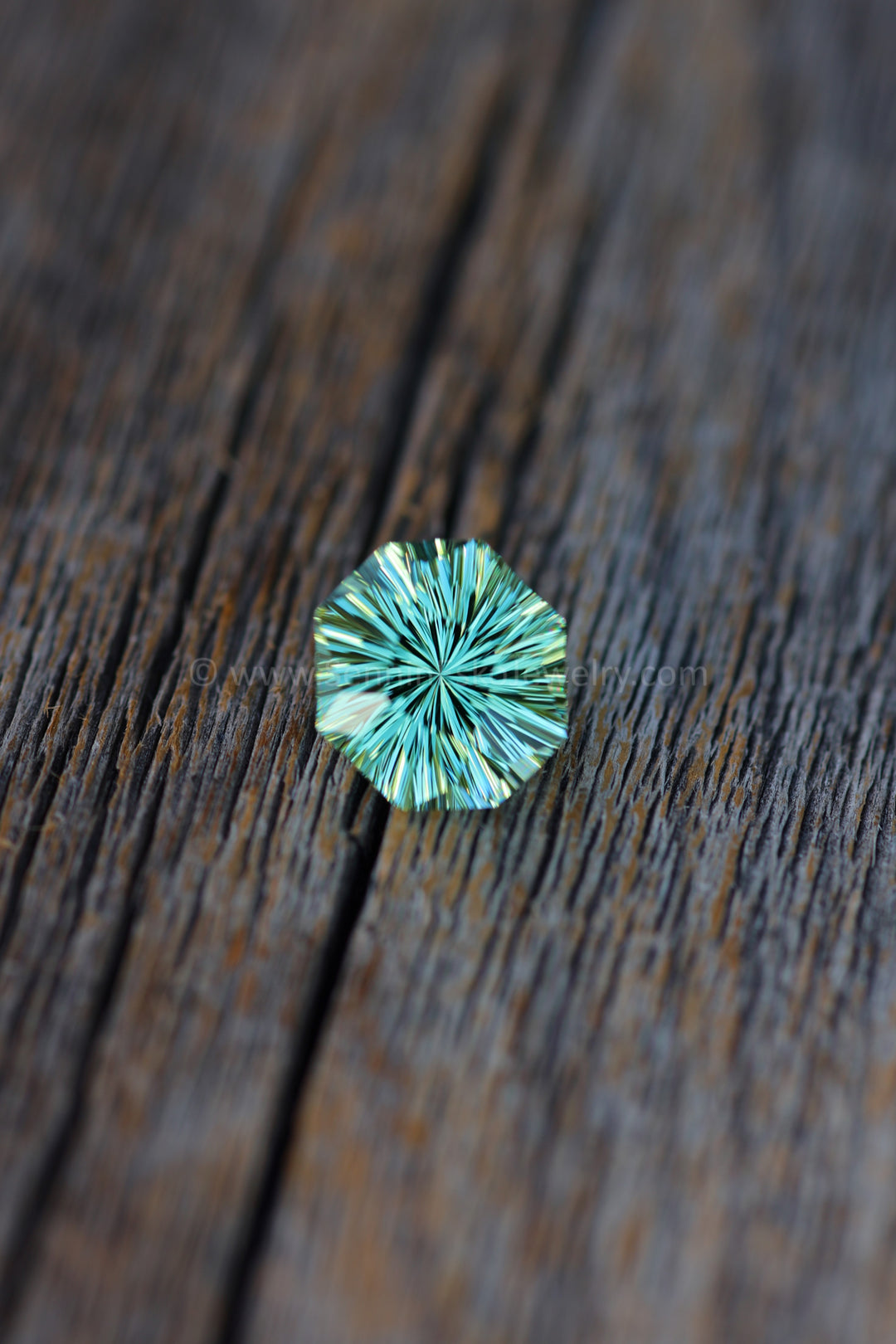 3.7 Carat Mint tourmaline - 11x10.4mm - Esko Universe Cut ™