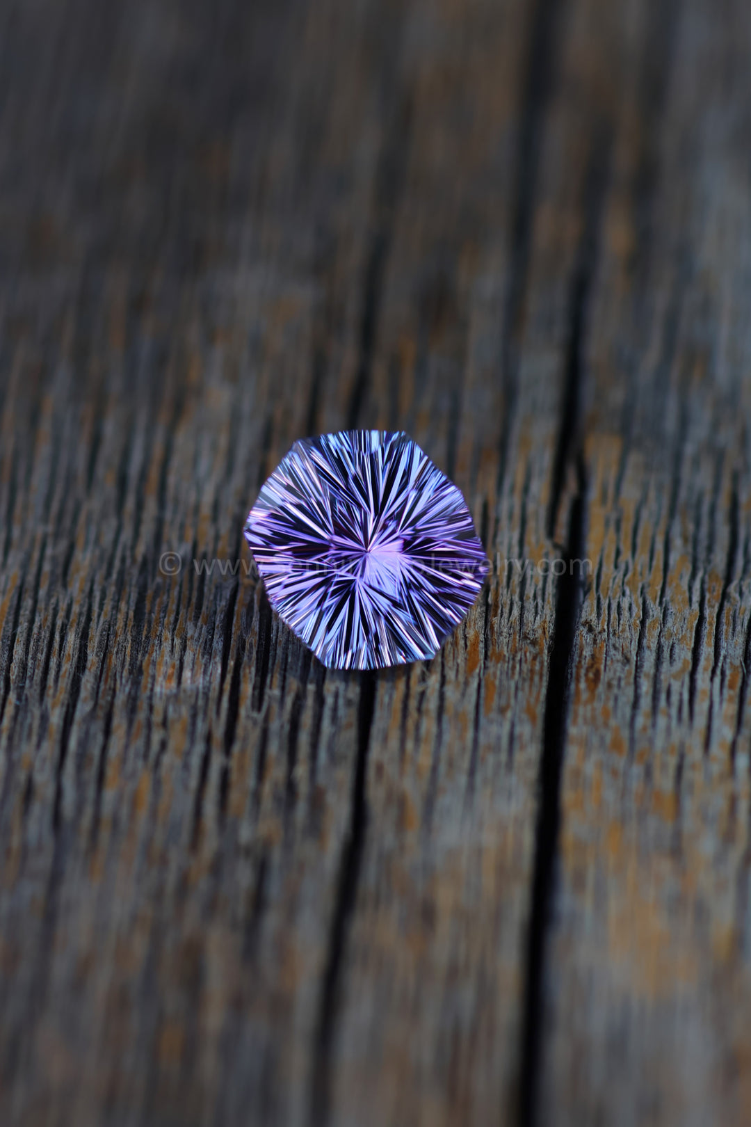 3.9 Carat Blue/Purple Tanzanite - 10.7x9.3mm - Esko Universe Cut ™