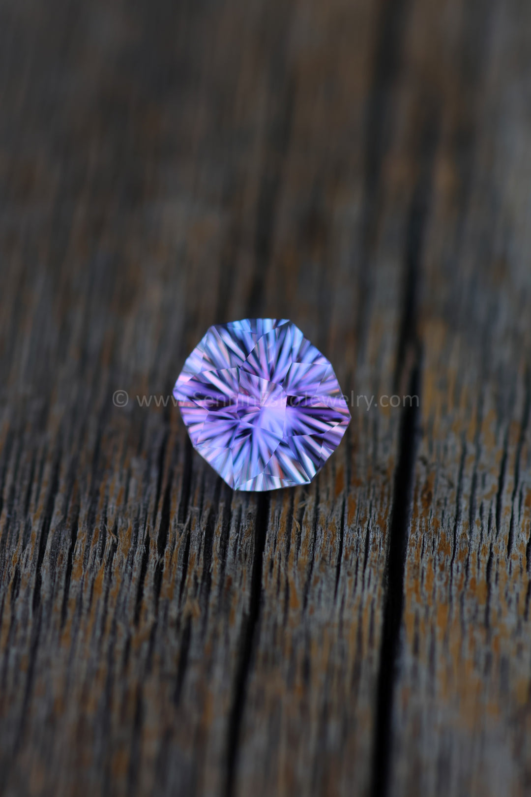 3.9 Carat Blue/Purple Tanzanite - 10.7x9.3mm - Esko Universe Cut ™