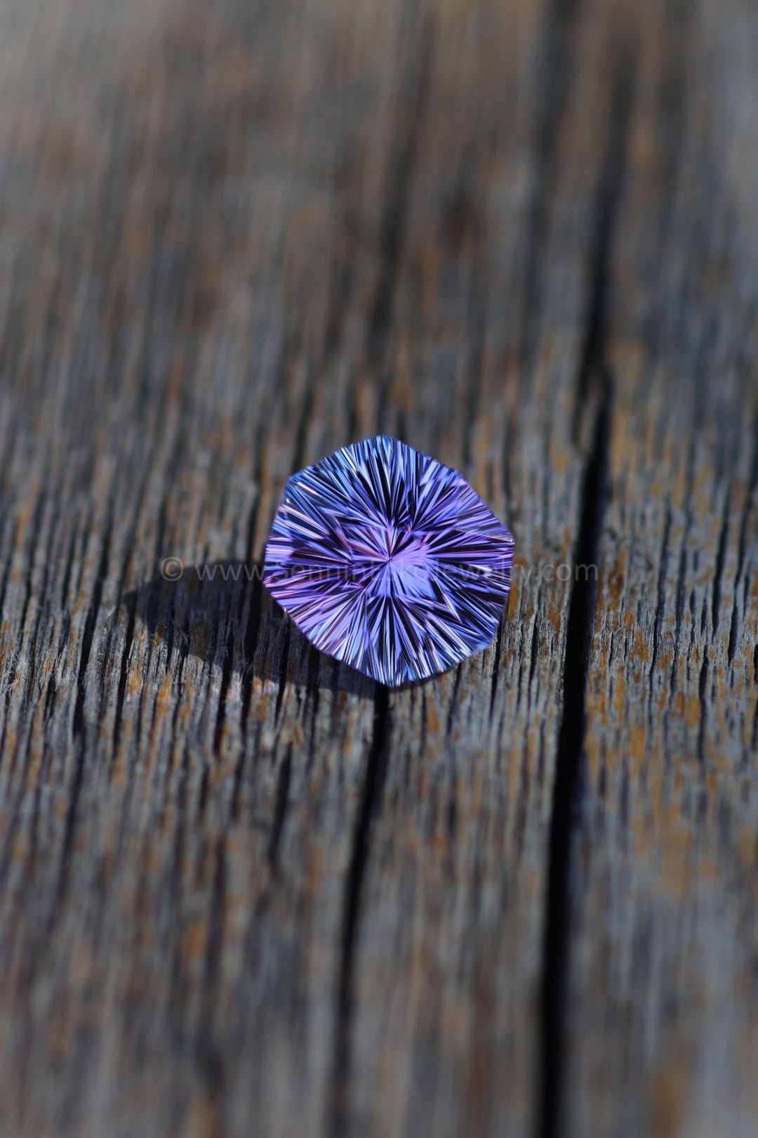 3.9 Carat Blue/Purple Tanzanite - 10.7x9.3mm - Esko Universe Cut ™