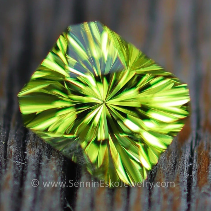 0.97 Carat Peridot Octagon - 5.9x5mm - Esko Universe Cut ™