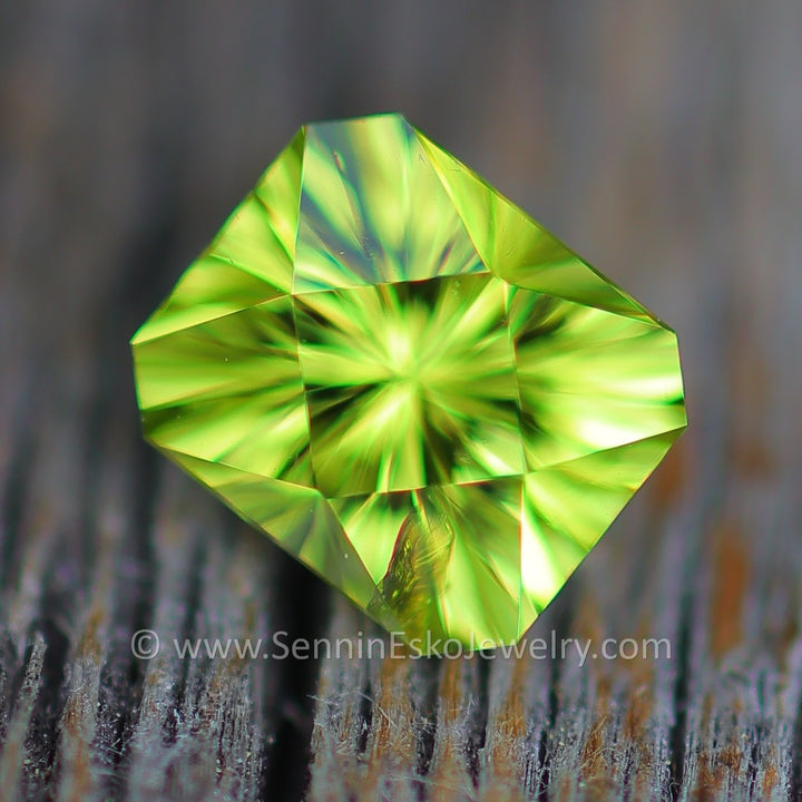 0.97 Carat Peridot Octagon - 5.9x5mm - Esko Universe Cut ™