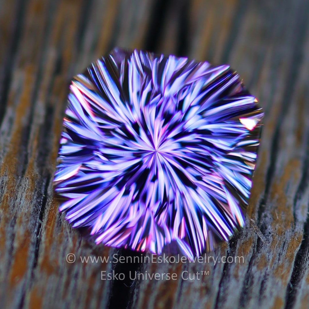 1.5 Carat Lilac Tanzanite Square Octagon - 6.7x7.8mm - Esko Universe Cut ™