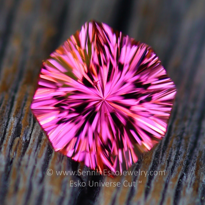 1.1 Carat Pink Toumaline Octagon - 7.5x6.9mm - Esko Universe Cut ™